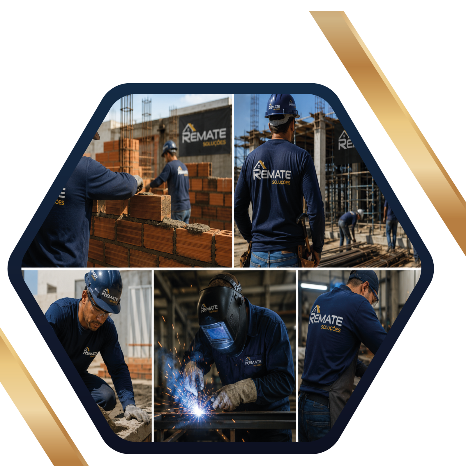 Equipe Remate atuando na gestão e execução de serviços